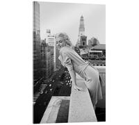 Posterlounge Marilyn Monroe en Nueva York Cuadro de metacrilato de Celebrity Collection 60 x 90 cm Blanco y negro Cuadros Decoración para la pared