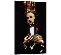 Posterlounge Marlon Brando - El Padrino Cuadro de metacrilato 60 x 90 cm Cuadros Decoración para la pared