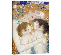Posterlounge Mother and Twins I Lienzo de Gustav Klimt 30 x 40 cm Cuadros Decoración para la pared