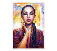 Posterlounge No Ordinary Love - Sade Póster de Leon Devenice 14 x 21 cm Colorido Cuadros Decoración para la pared