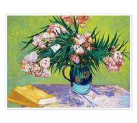 Posterlounge Oleanders Póster de Vincent van Gogh 70 x 50 cm Verde Cuadros Decoración para la pared