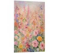 Posterlounge Pink Summer Cottage Flower Garden Cuadro de metacrilato de Gina Kelly 14 x 21 cm Colorido Cuadros Decoración para la pared