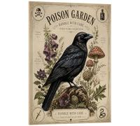 Posterlounge Poison Garden Raven Cuadro de metacrilato