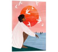 Posterlounge Sunset On My Own Cuadro de metacrilato de Bea Müller 30 x 40 cm Naranja Cuadros Decoración para la pared