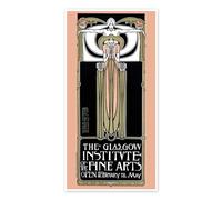Posterlounge The Glasgow School Póster de Charles Rennie Mackintosh 40 x 80 cm Cuadros Decoración para la pared