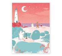 Posterlounge The Moomins at the beach Póster