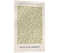 Posterlounge To Satiate with Life, To Strive with Death Cuadro de metacrilato de William Morris 70 x 100 cm Beige Cuadros Decoración para la pared