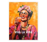 Posterlounge Viva La Vida Frida Póster