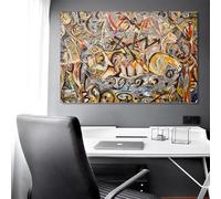 Pósters de Jackson Pollock, Pasifae, Pintura en lienzo abstracta, arte de pared moderno, impresión de Jackson Pollock para decoración del hogar de la sala de estar, imagen de 50x70 cm sin marco