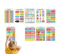 Pósters Educativos Preescolar - Tabla De Lógica Matemática | 15 Unidades Papel Recurso Aprendizaje Infantil para Hogar y Aula Escolar Jardín Infancia Educación Especial Niños y Niñas