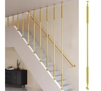 Postes de balaustre para escalera, soporte de conector giratorio, poste de valla, columna de ático de altura personalizable, barandilla simple para interiores