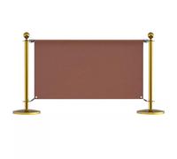 Postes de barrera para control de multitudes, aleación de aluminio, personalización de imagen, cinturón de no entrar, señal de acera, cartel resistente para oficinas de ventas, centros comerciales, b