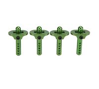Postes de carrocería de aleación de Aluminio, Piezas de Columna de Carcasa de Coche RC, Resistentes, duraderos, Altura Ajustable para Granite Big Rock Typhoon Senton 3S Brushless (Verde)