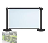 Postes de control de multitudes, postes con cintas retráctiles, barreras de control de multitudes, postes publicitarios, pancartas para hoteles y tiendas, separadores de colas.