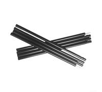 Postes de lona de hierro impermeable para tienda de campaña de 2 m, 2 y 4 m, soporte resistente para toldo al aire libre, tienda de campaña y construcción de marco de toldo (2 metros)