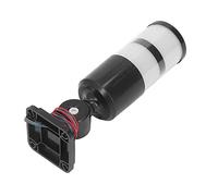 Postes de luz LED, roja y verde, ignífugos 12-24 VDC Baliza industrial Carcasa ABS con zumbador para líneas de montaje de máquina herramienta