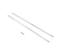 Postes de refuerzo de cama de jardín hechos de metal para mantener la integridad y evitar la deformación en camas de flores y verduras al aire libre (508 mm)