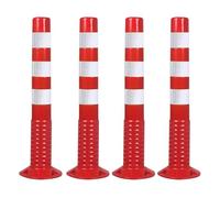 Postes de señalización Vial, Conos de Seguridad y barreras de estacionamiento Desmontables (Aptos para Parques, Jardines y Calles), Paquete de 5 Piezas.