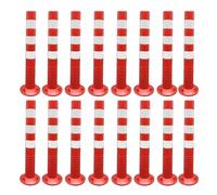 Postes de señalización Vial, Conos de Seguridad y barreras de estacionamiento Desmontables (Aptos para Parques, Jardines y Calles), Paquete de 5 Piezas.