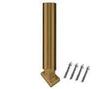 Postes para balaustrada, Postes de barandilla de Vidrio con Kits completos, Postes de barandilla de Vidrio para barandilla de Restaurante, Piscina, Pasillo, Acero Inoxidable 304