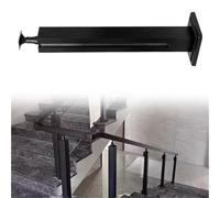 postes para barandillas de vidrio Postes De Balaustre Cuadrados De Acero Inoxidable Para Escaleras, 60, 70, 80, 90, 100, 110 Y 120 Cm De Altura. Kits Interiores, Ideales(C-EDGE,Height 100cm)