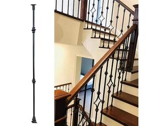 postes para escaleras, Balaustradas metálicas for barandillas de interior 95 cm altura