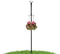 Postes Para Luces De Cuerda Exterior | Soporte Exterior Resistente A La Corrosión Y Seguro | Colgador para Luces de Terraza y Porche - Para jardín sendero entrada patio césped