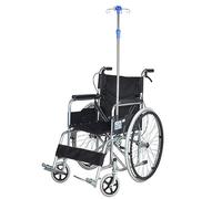 Postes para sillas de ruedas - Soporte telescópico portátil IV con 4 ganchos, altura ajustable para un uso fácil y comodidad, ideal para hospitales o entornos de cuidado en el hogar