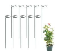 Postes reutilizables para soporte de plantas | Jaula de planta trepadora de un solo tallo para flores, tomates, verduras, peonías, orquídeas, exteriores, jardín, patio