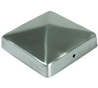 Postes tapas Valla Tapa Tapa Pyramide Acero inoxidable 91 x 91 mm