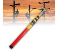 Postes telescópicos aislados con cabezal de gancho ajustable multiángulo para mantenimiento de energía de alto voltaje y rescate