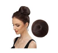 Postizo Coletero Extensiones de moño de pelo sintético, Clip en postizo, cola de pelo falso, Donut, cordón, moño, pieza de cabello Updo, cola de caballo Moño Postizo de Pelo(2-33)
