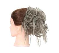 Postizo Coletero Peluca de mujer Multicolor Natural esponjosa exquisita herramienta de maquillaje de moda peluca trenzada de cola de caballo falsa de alta temperatura for el hogar Moño Postizo de Pelo