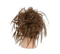 Postizo Coletero Peluca de mujer Multicolor Natural esponjosa exquisita herramienta de maquillaje de moda peluca trenzada de cola de caballo falsa de alta temperatura for el hogar Moño Postizo de Pelo