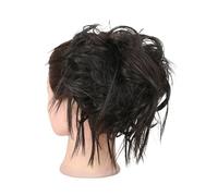 Postizo Coletero Peluca de mujer Multicolor Natural esponjosa exquisita herramienta de maquillaje de moda peluca trenzada de cola de caballo falsa de alta temperatura for el hogar Moño Postizo de Pelo
