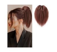 Postizo Coletero Pieza de pelo de moño desordenado, Clip de garra, extensiones de moño de pelo desordenado, Updo despeinado, piezas de cabello rizado ondulado for mujeres, Clip de garra, moño de cola