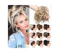 Postizo Coletero sintético despeinado con moño elástico desordenado Uso diario(30)