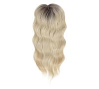 Postizo De Pelo Rizado,Peluca Rizada Transpirable de 45 cm con Clips Invisibles | Clip Capilar Natural Y Realista - Para Mujeres Damas Madres Novias Estudiantes Trabajadoras Eventos Boda Oficina