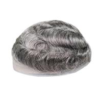 Postizos Men's Top Replacement Wig With Gradient Side Split Short