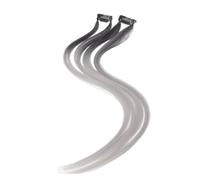 Postizos Moños Peluca Sintética Teñida Con Orejas Colgantes, Pieza Femenina Reflejos Teñidos, De Una, Sin Dejar Rastro, Cuerda Pelo Tejido, Cola Caballo, Trenza Sucia(6 pcs,1B/27HL)