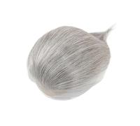 Postizos para hombre Cordón natural de la rayita del pedazo masculino cabello humano peluca frente cordón respirable y mono PU Uso diario(1B80)