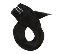 Postizos Para Moños Extensiones de cabello con clip, liso sedoso, balayage, ombré(Color 3,18INCH 105G 7P_100G/SET)