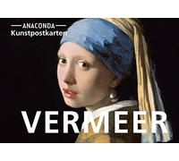 Postkarten-Set Jan Vermeer: 18 Kunstpostkarten aus hochwertigem Karton. ca. 0,28EUR pro Karte