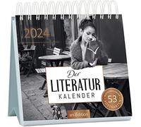 Postkartenkalender Der Literaturkalender 2024