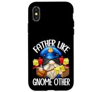 Postman Gnomie In Post Office Clothing For Fathers Day GNOME Carcasa para iPhone X/XS