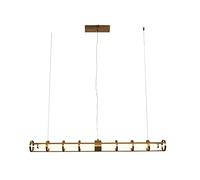 Postmodern Dining Table Chandelier Home LED Ceiling Hanging Lamp 1, Kitchen Adjustable Pendant Light Interior Living Room Suspended Light Fixture Stainless Steel Adjustable Chandeliers