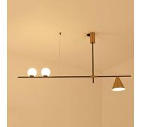 Postmodern Minimalist Line Chandelier - Personality Forge Lighting Villa Art Set Chandelier,Pendant Ceiling Light