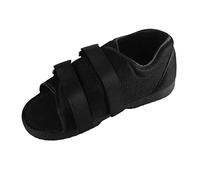 postoperatorio bota médica para caminar con correa ajustable después de la lesión sandalia quirúrgica de yeso del pie punta cuadrada soporte ortopédico abrazadera para hueso roto (wm)