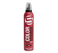 PostQuam - Espuma Color Rojo para Cabello Teñido o Natural - Reaviva el Tono, Fija y Acondiciona - Con Aceite de Ricino Hidratante - 300 ml - Vegana