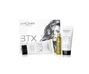 Postquam - Fiber BTX Tratamiento Capilar - Base Potenciadora + Mascarilla Capilar + Serum Capilar - Rellenador Efecto Botox - Colágeno Marino, Keratina, Aceite de Argán, Aminoácidos y Fosfolípidos